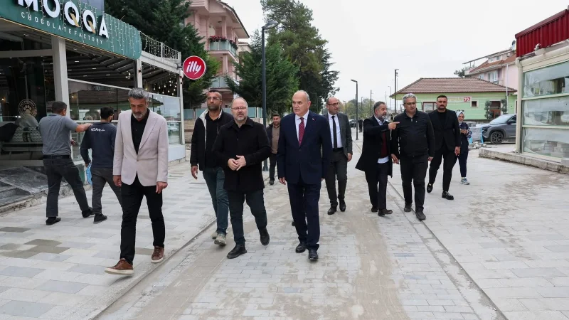 Düzce'de 'Yeşil Yol' Projesinde Çalışmalar Sürüyor