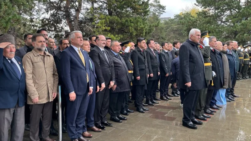 Erzurum Yakutiye'de 29 Ekim Cumhuriyet Bayramı Töreni Düzenlendi