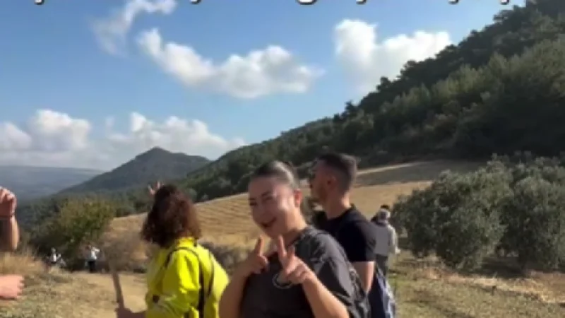 Gördes'te Doğa Yürüyüşleri Şahinkaya Rotasıyla Sürdü