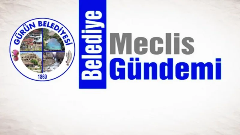 Gürün Belediyesi Kasım Ayı Olağan Meclis Toplantısı Gerçekleştirilecek
