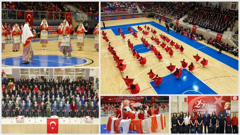 Karabük'te 29 Ekim Cumhuriyet Bayramı Coşkusu