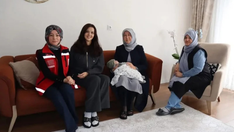 Karabük'te Şehit Ailesine Anlamlı Ziyaret