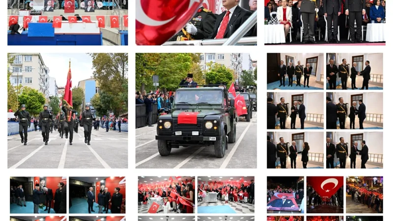 Kırklareli'nde Cumhuriyet Coşkusu: 103. Yıl Kutlamaları Meydanlara Taştı