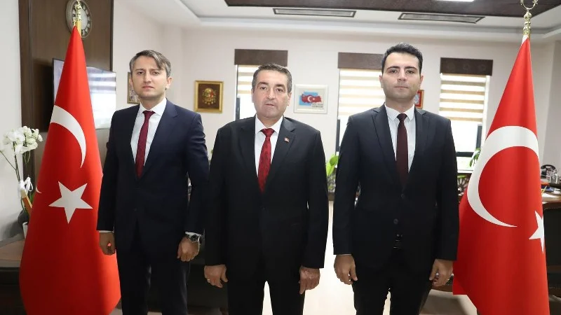 Manisa Saruhanlı'da 29 Ekim Cumhuriyet Bayramı Törenleri Kapsamında Tebrikler Kabul Edildi