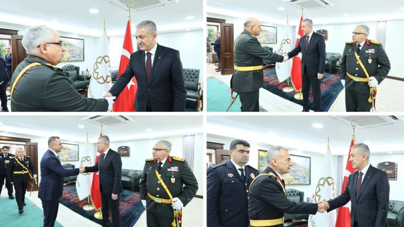 Mardin'de 29 Ekim Cumhuriyet Bayramı Tebrikat Töreni Düzenlendi