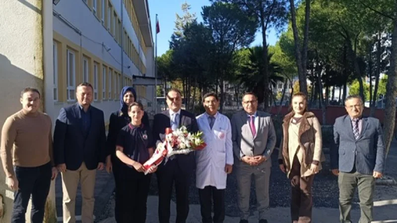 Menteşe'de Mesleki Eğitime Ziyaret: Atölyeler İncelendi