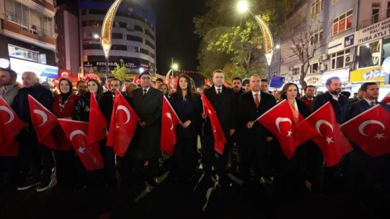 Niğde'de 29 Ekim Cumhuriyet Bayramı Coşkusu