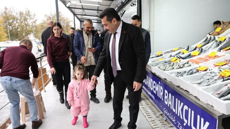 Pamukkale'de Modern Balık Hali Hizmete Girdi