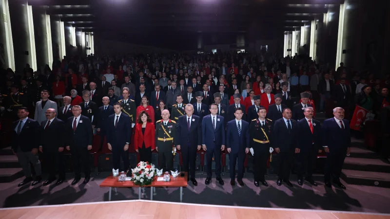 Tekirdağ'ın Çerkezköy İlçesinde 29 Ekim Cumhuriyet Bayramı Coşkuyla Kutlandı