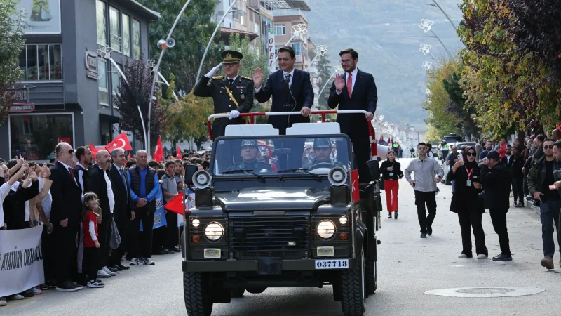 Tokat'ta Cumhuriyet'in 103. Yılı Törenlerle Kutlandı