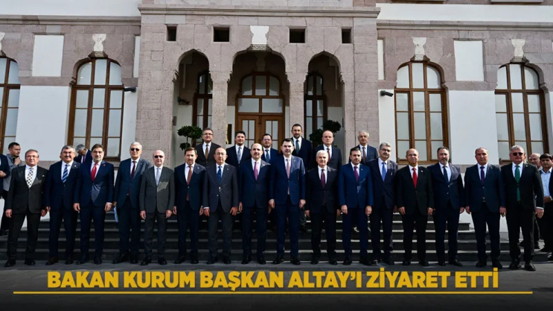 Bakan Murat Kurum'dan Konya Büyükşehir Belediyesi'ne Ziyaret