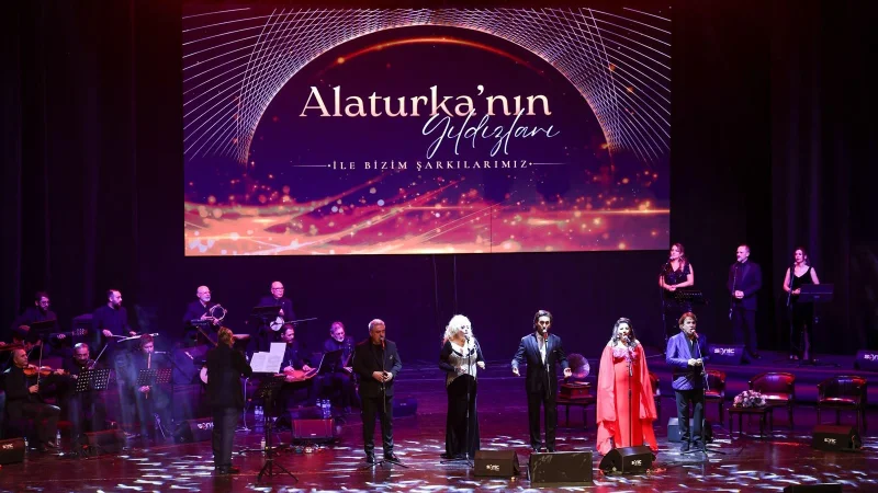 Bursa'da 'Alaturka'nın Yıldızları' Rüzgarı Esti
