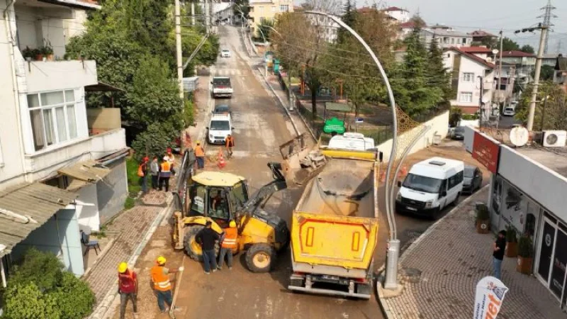Dilovası'nda Altyapı Çalışması: Elektrik Hatları Yer Altına Alınıyor