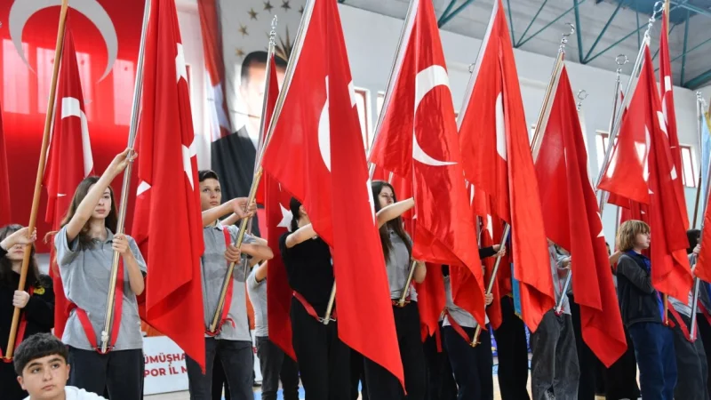 Gümüşhane'de 29 Ekim Cumhuriyet Bayramı Coşkusu