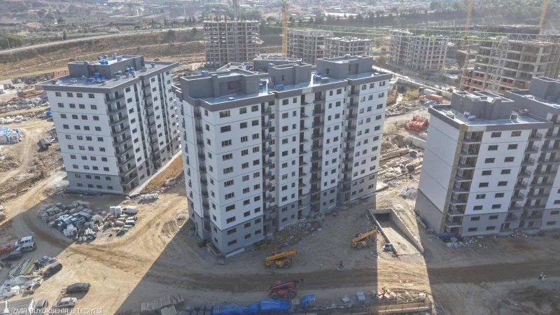 İzmir'de Uzundere Kentsel Dönüşüm Projesi'nde ilk konutlar yıl sonunda tamamlanıyor