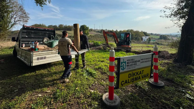Kocaeli'nde Mezarlıkların Su Altyapısı Güçlendiriliyor