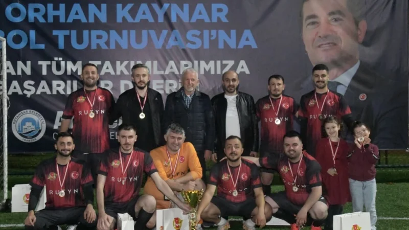 Orhan Kaynar Futbol Turnuvası'nda Şampiyon Ortahisar Basın Oldu